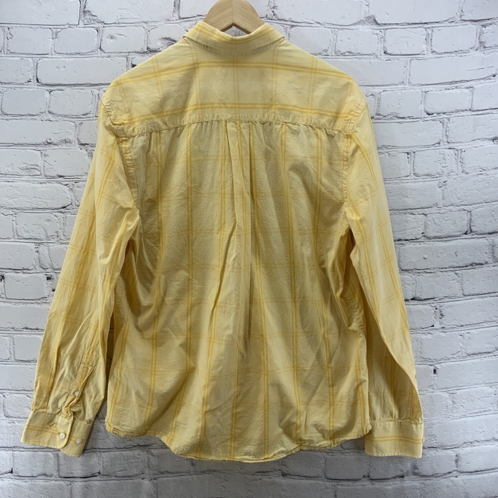 Cutter & Buck Button Down Shirt Mens Sz S Yellow - Picture 6 of 10